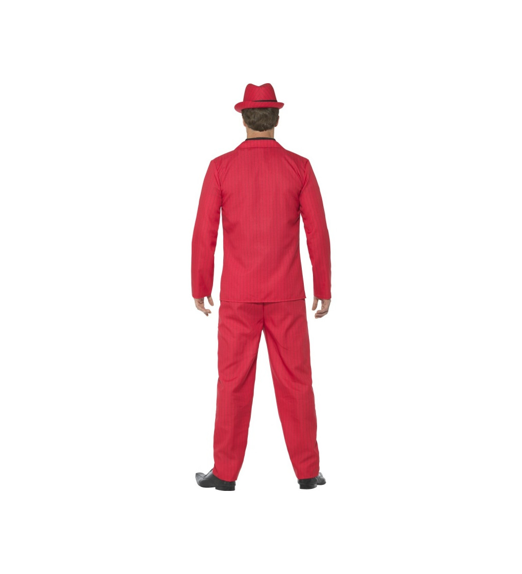 Gengszter - piros öltöny