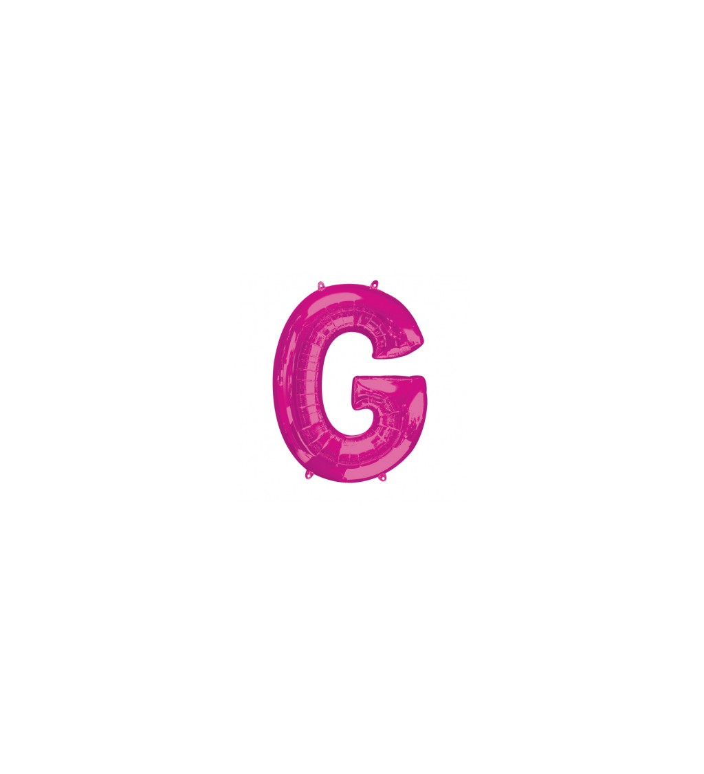 Rózsaszín fólia léggömb G