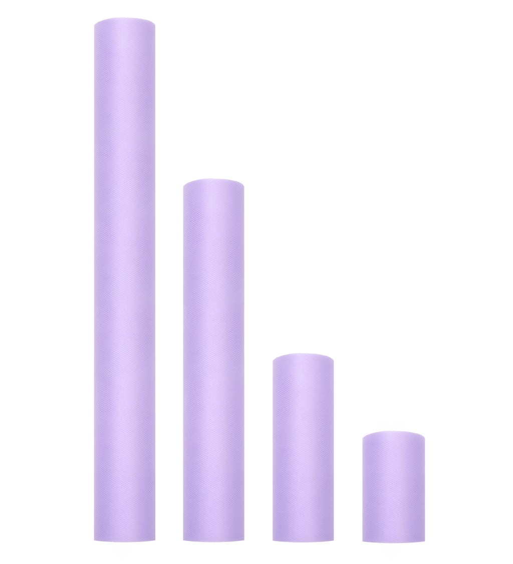 Egyszínű lila tüll - 0,15 m