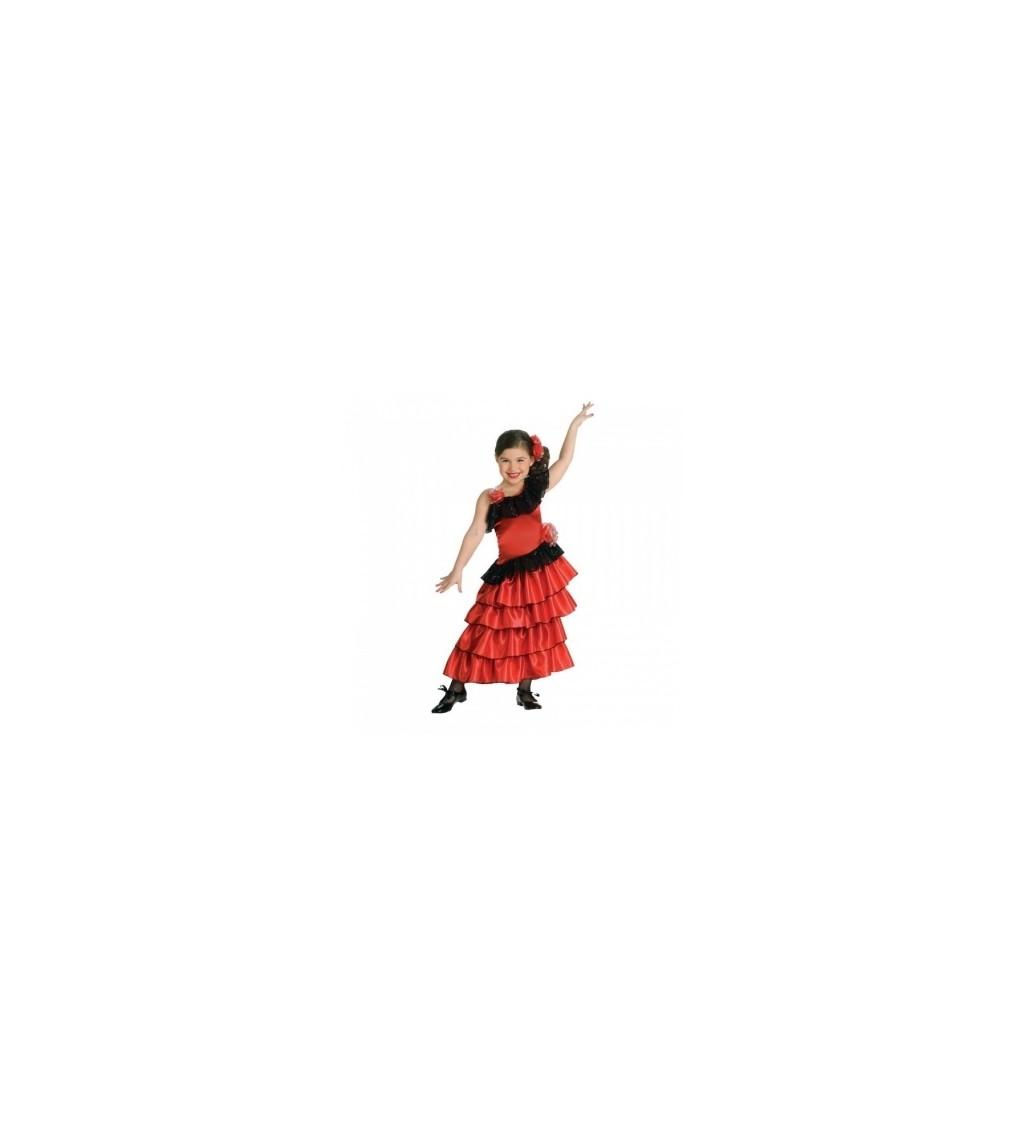 Gyermek jelmez lányoknak - Spanyol táncosnő
