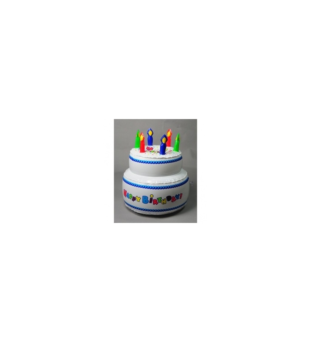 Felfújható születésnapi torta