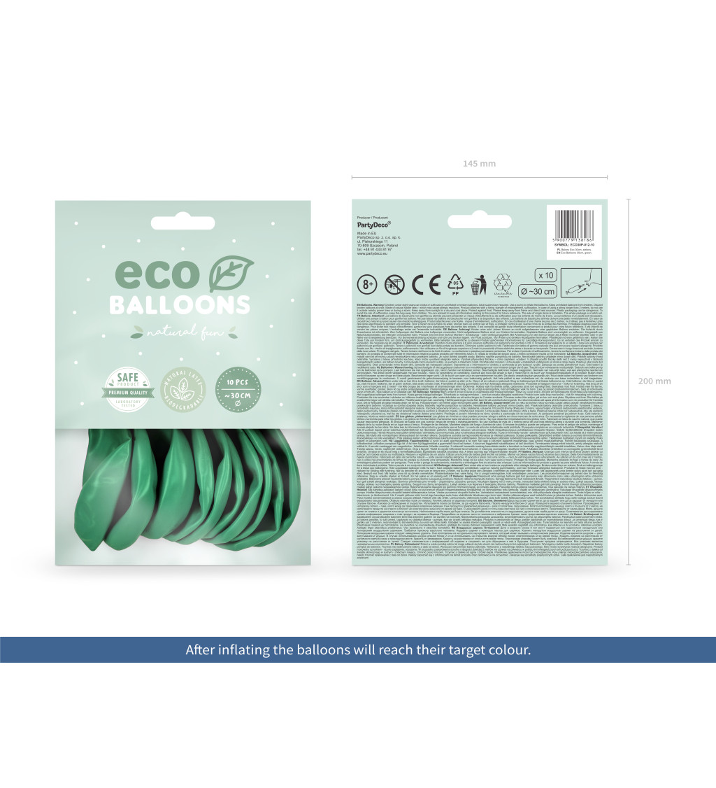 ECO lufi zöld pasztell