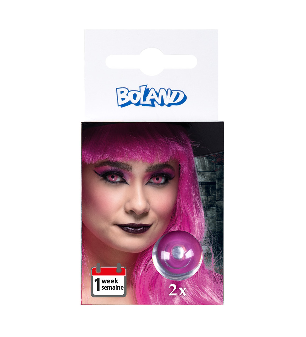 Rózsaszín kontaktlencsék - Magic