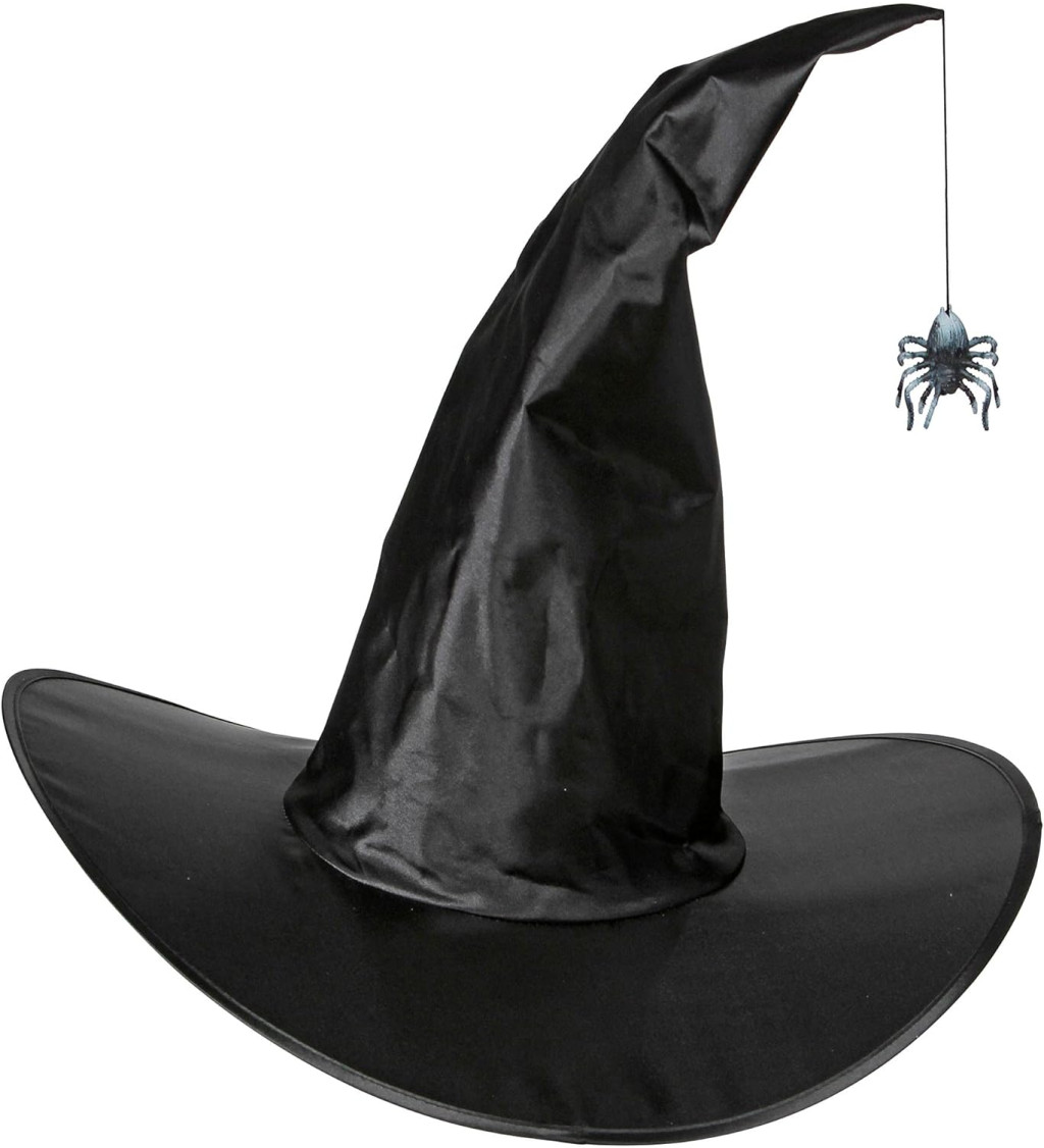 Hajlítható szatén boszorkány kalap