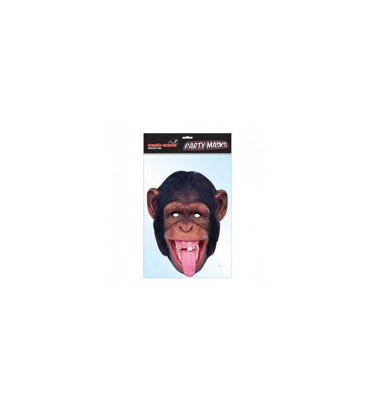 Papír maszk - Csimpánz