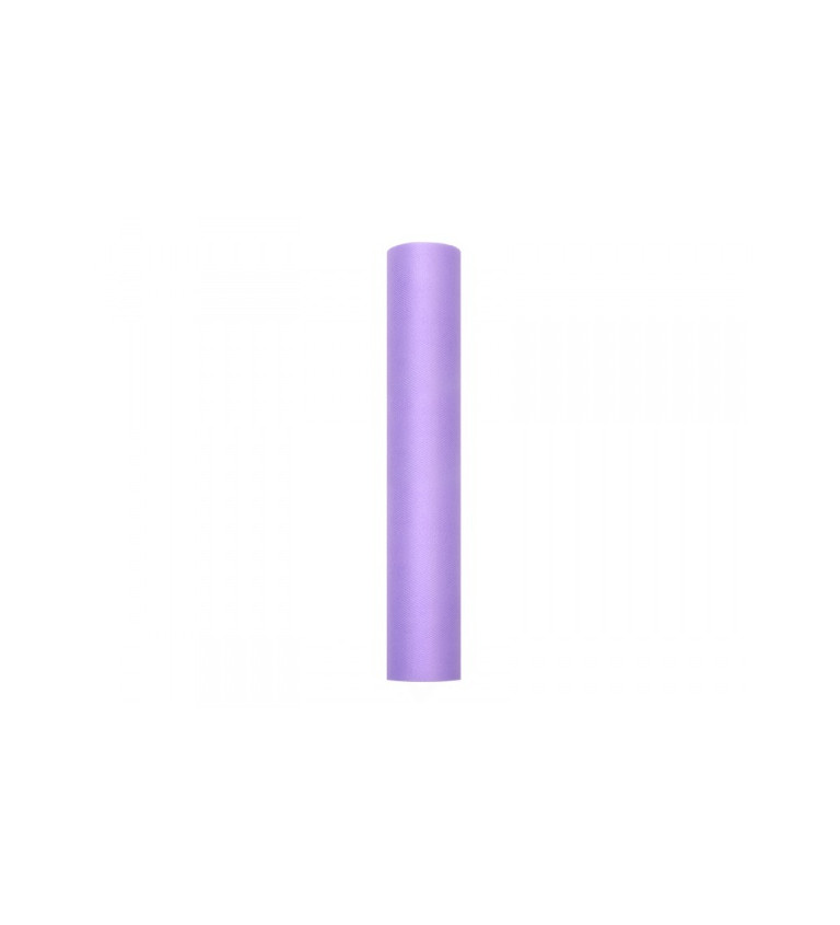 Egyszínű lila tüll - 0,5 m