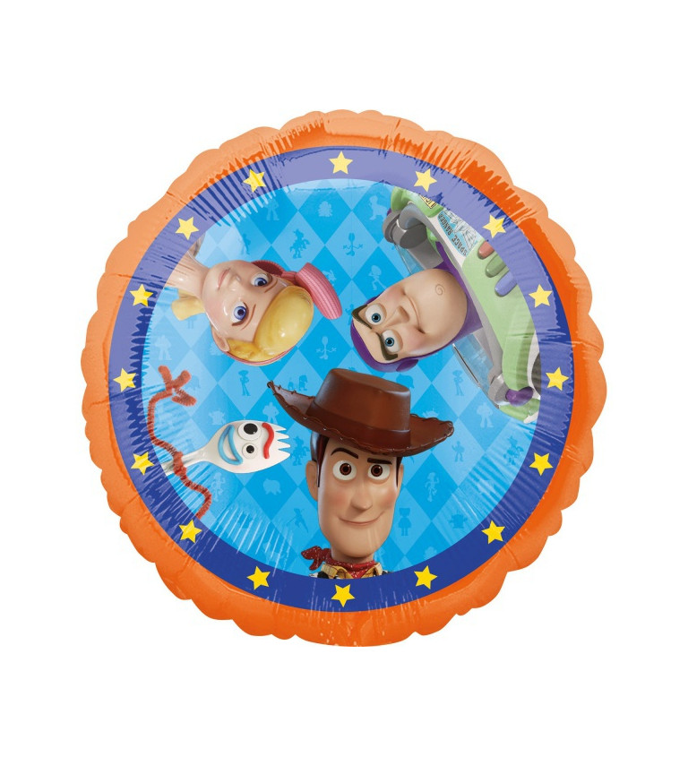 Toy Story 4 kerek fólia léggömb