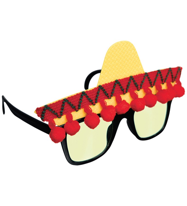 Fiesta szórakoztató szemüveg