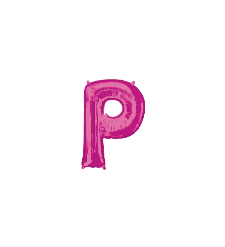 Rózsaszín fólia léggömb P