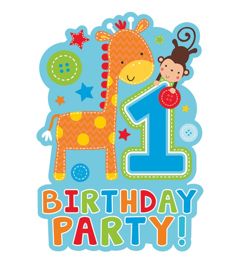 Parti meghívó - 1.születésnap