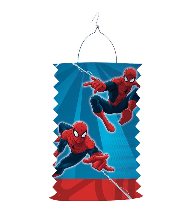 Papír lampion - Spiderman