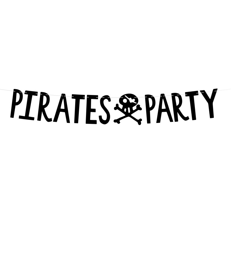Fekete banner - Pirates Party