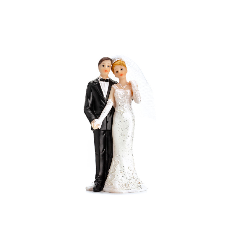 Esküvői figura vőlegény és menyasszony