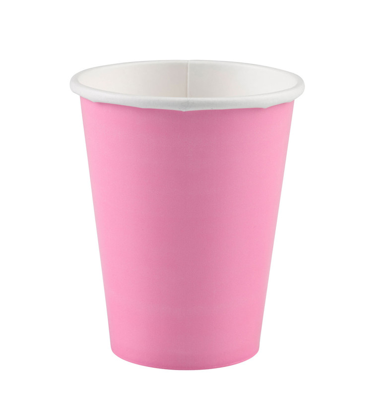 Poharak rózsaszín