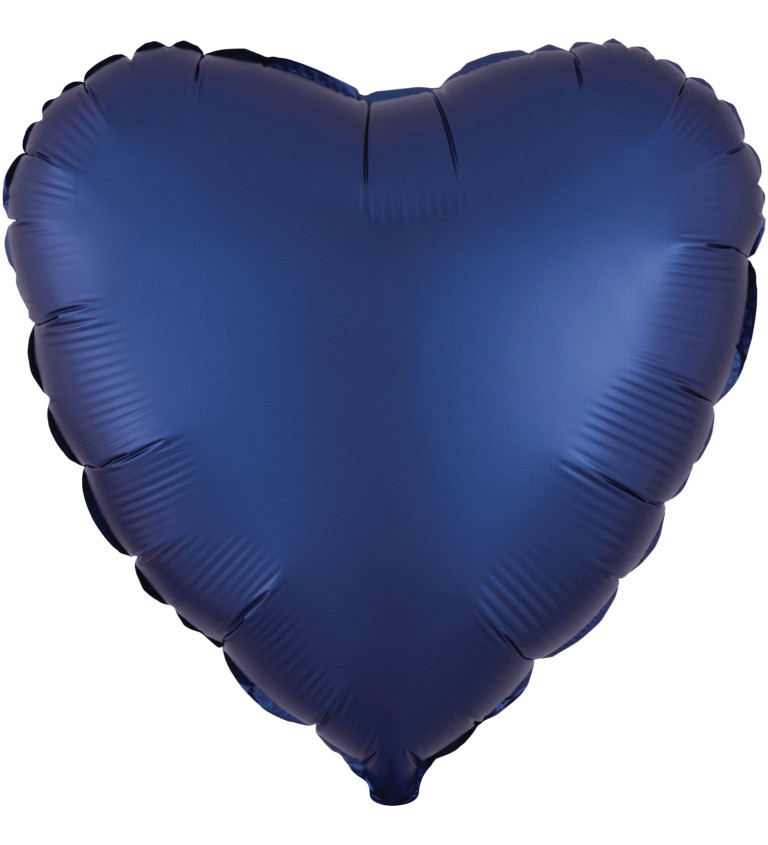 Kék szív léggömb