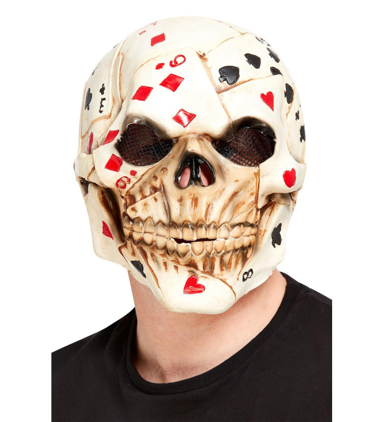 Poker face maszk