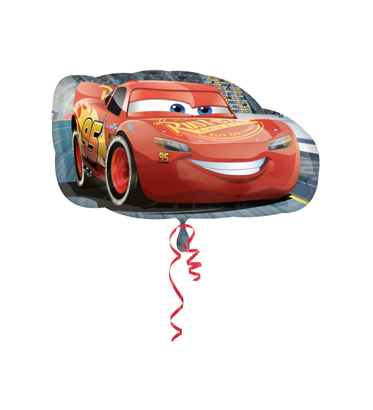 Autó McQueen léggömb