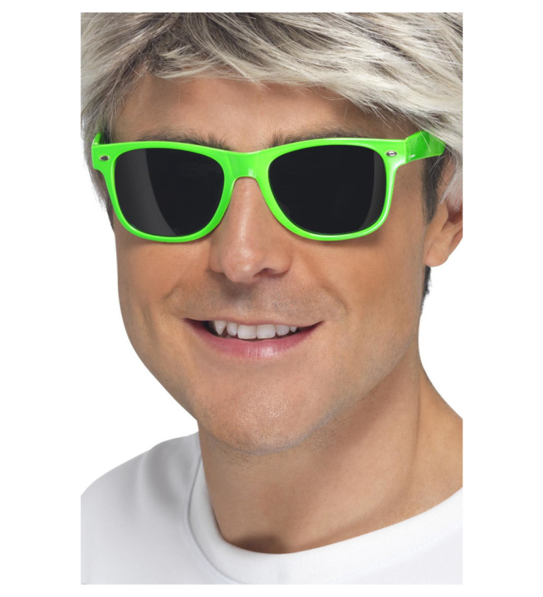 Retro szemüveg - zöld