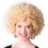 Afro blond paruka unisex