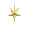 Díszítés - arany csillag 45 cm