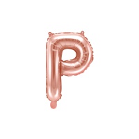 Fólia léggömb P - rózsaarany