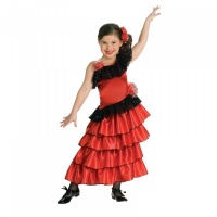 Gyermek jelmez lányoknak - Spanyol táncosnő