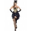 Női jelmez - Burlesque táncosnő, leopárd mintával
