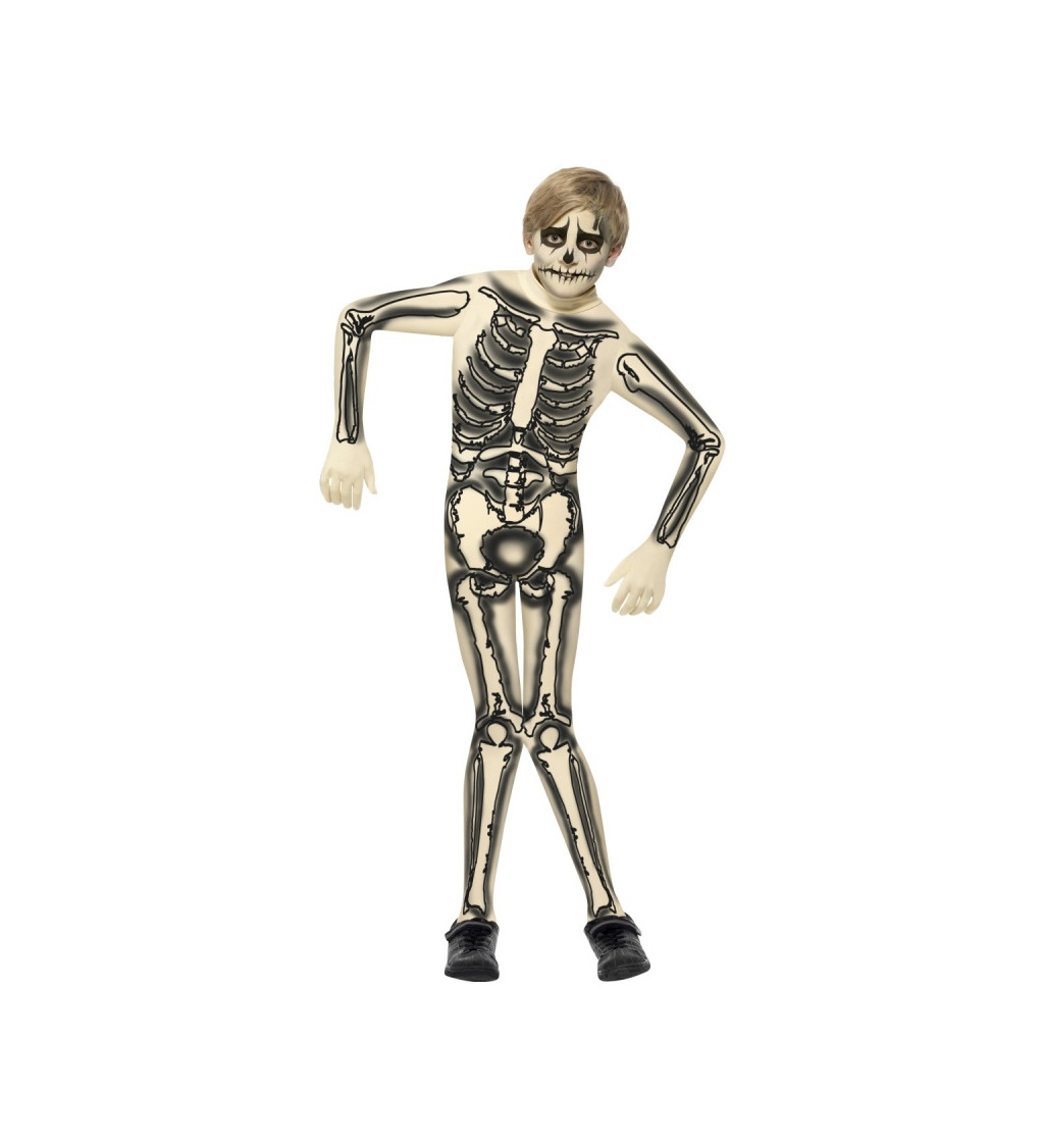 Gyerek jelmez Halloweenre - csontváz
