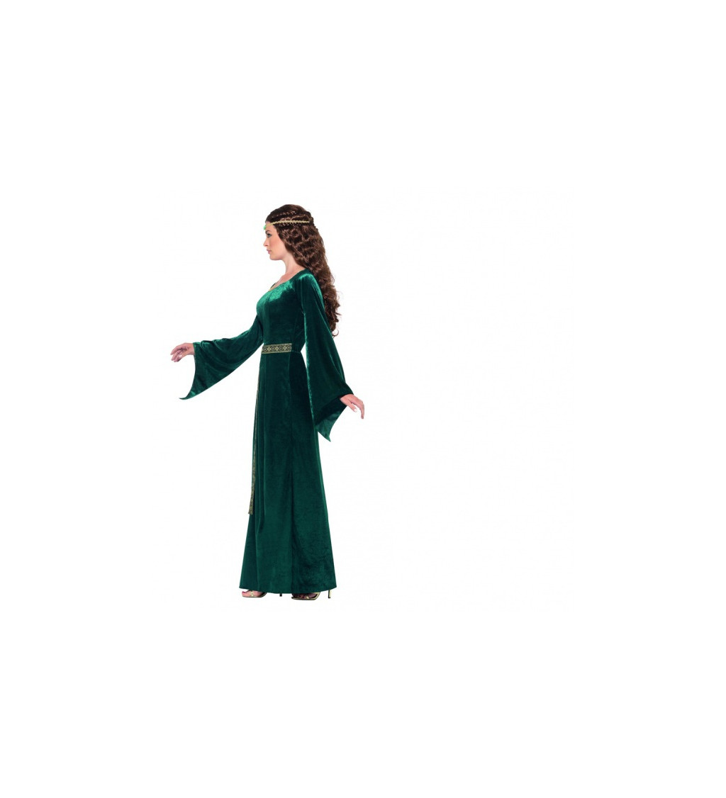 Jelmez "Középkori királynő - Smaragd"