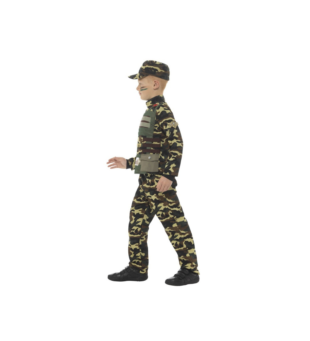 Gyermek jelmez - katona