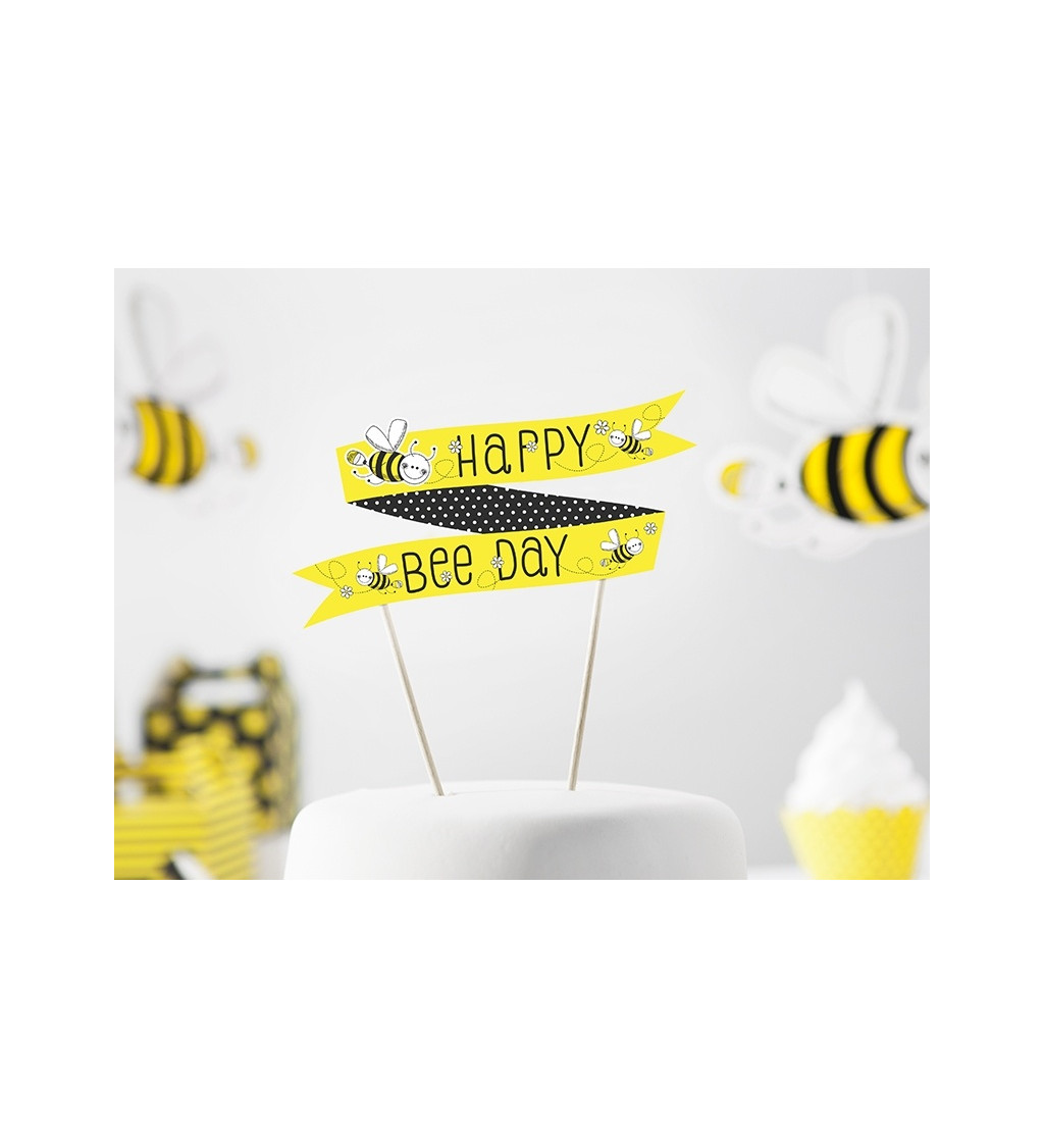 Születésnapi fogpiszkálók - méh