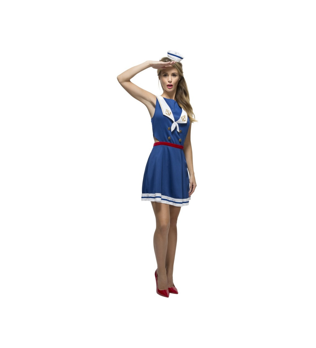 Női jelmez - Szexi tengerész