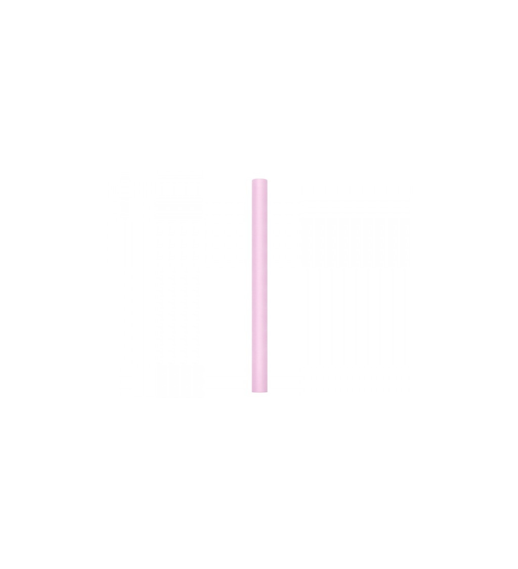 Egyszínű, élénk rózsaszín tüll - 0,8 m