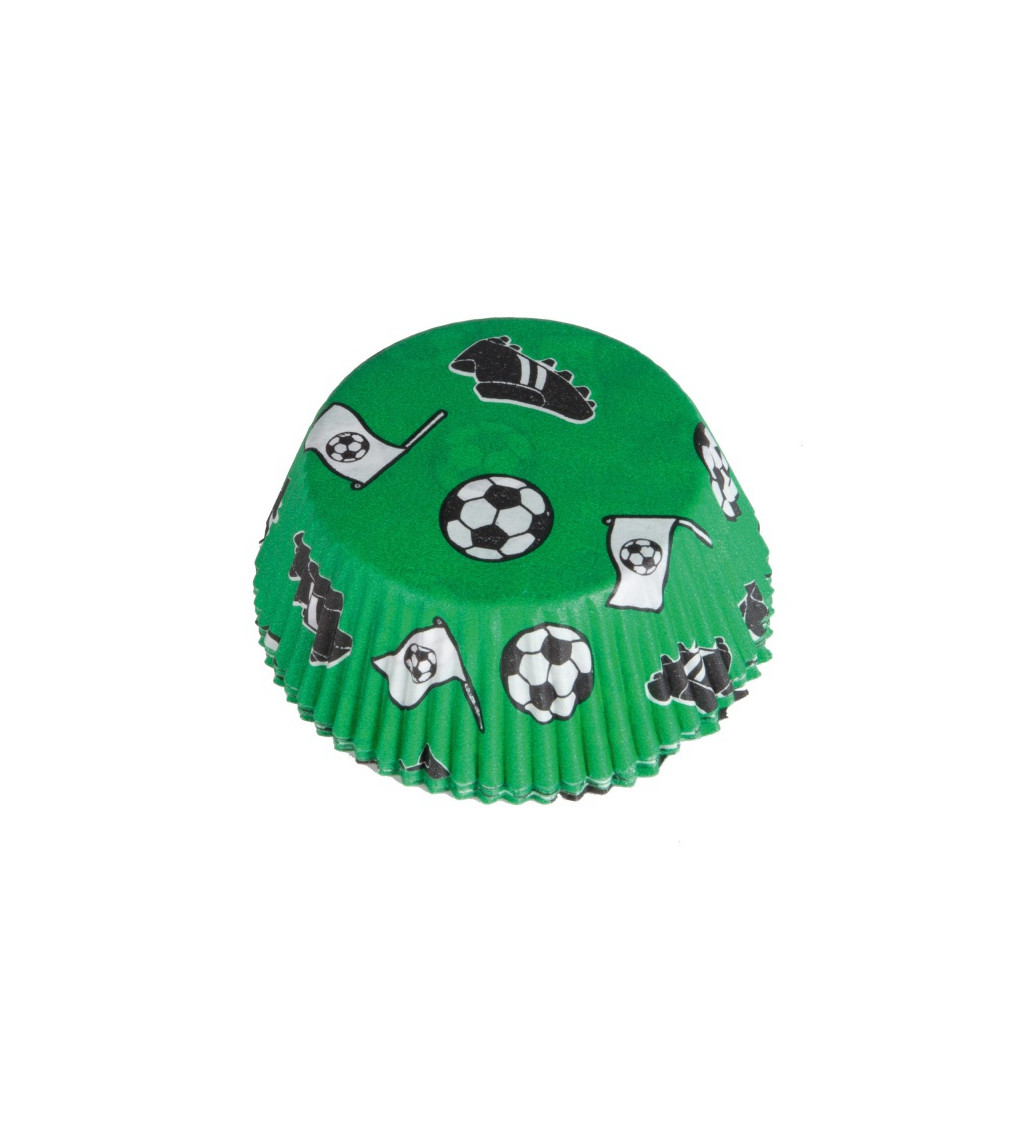Cupcake sütemények - foci
