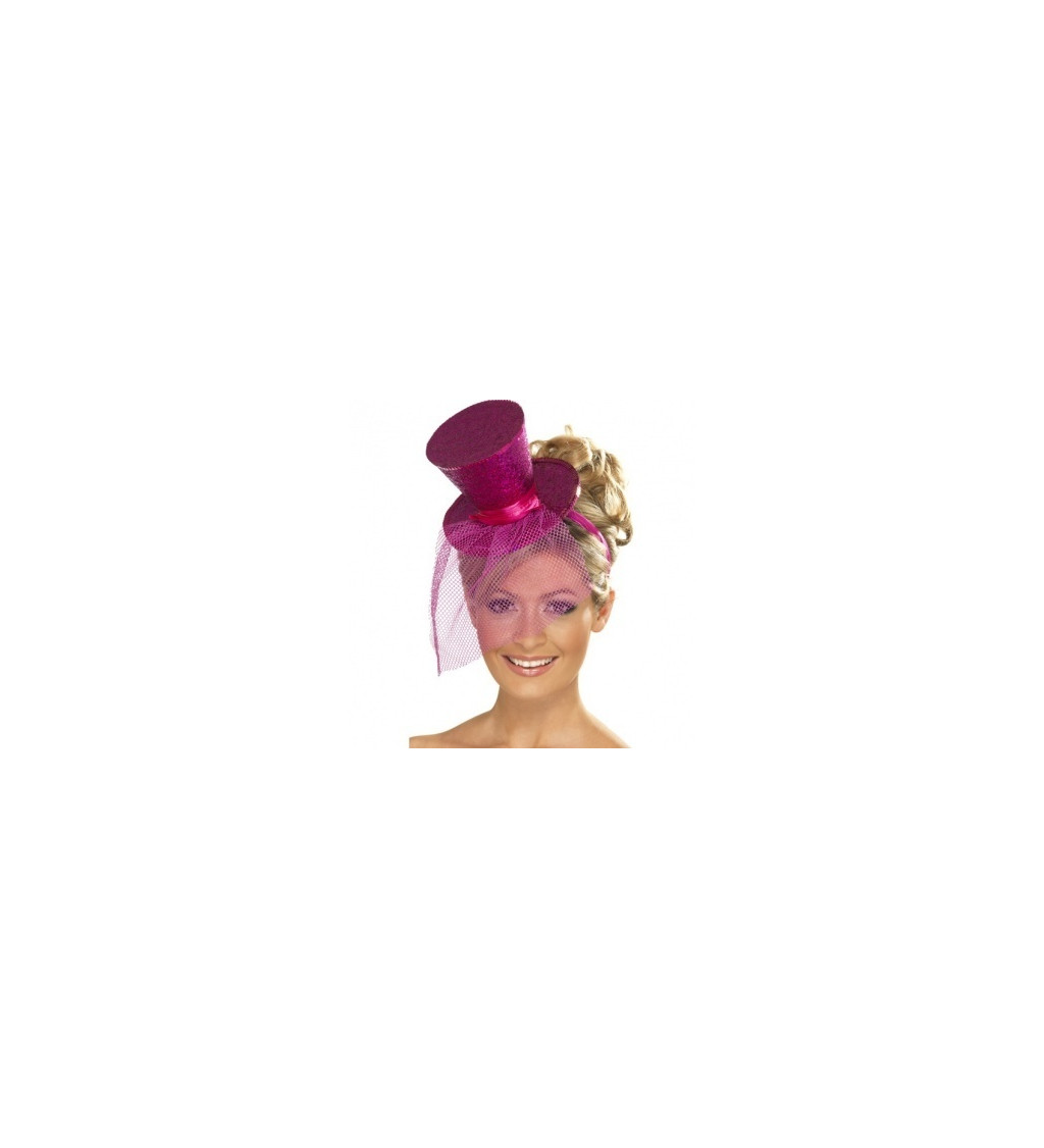 Mini kalap - Rózsaszín