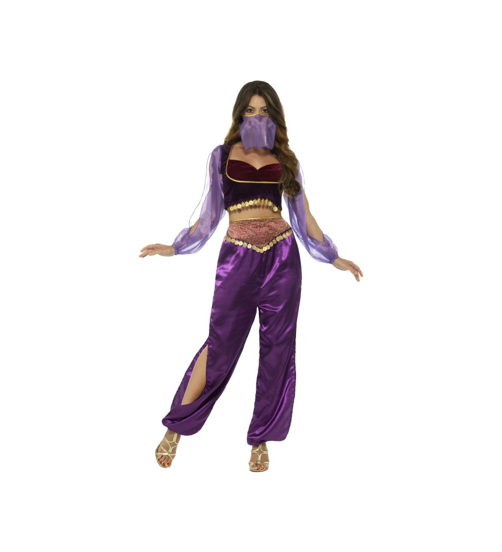 Arab táncosnő jelmez - lila