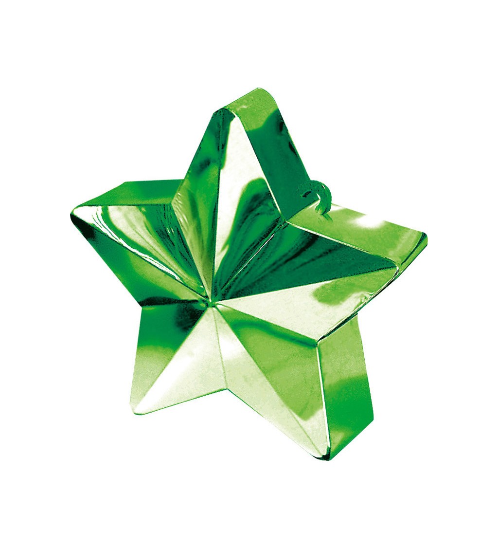 Léggömb súlyok - zöld csillag