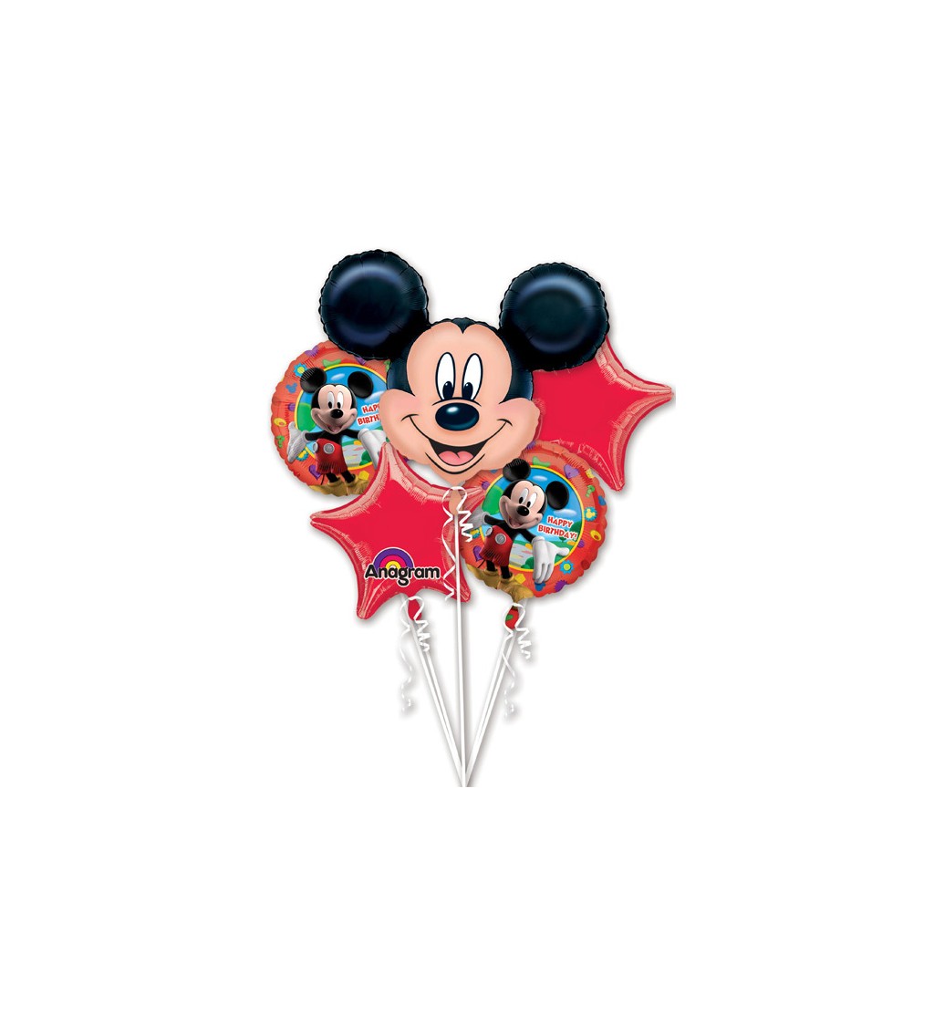 Mickey készlet - fólia léggömbök