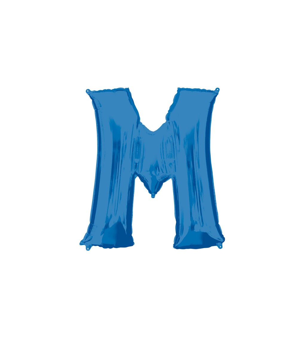 Kék fólia léggömb M