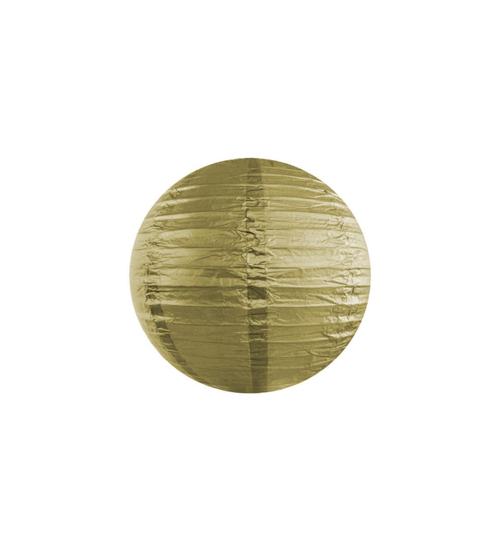 Arany lámpás - gömb 25 cm