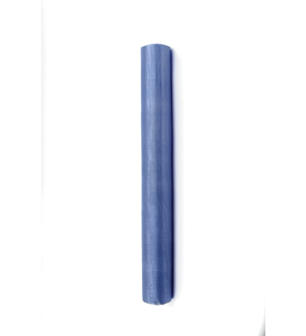Dekorációs organza (0,36 m) - kék