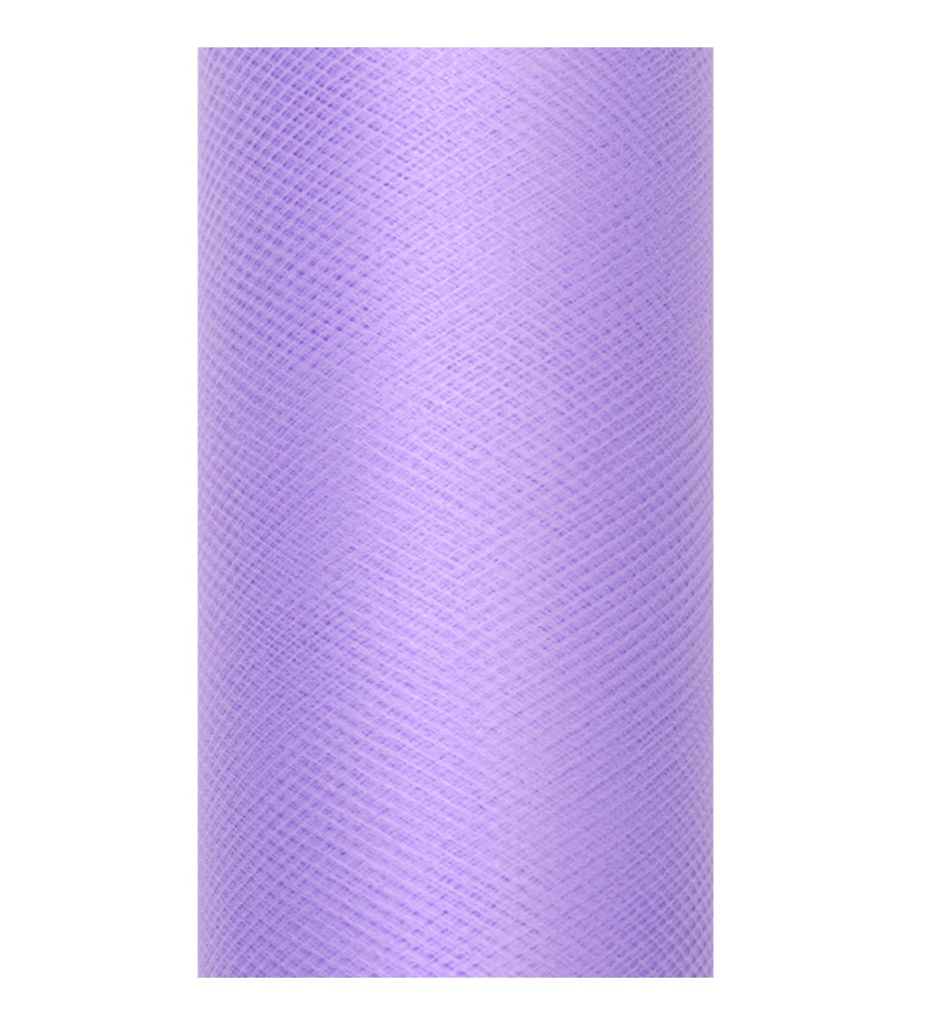 Egyszínű lila tüll - 0,3 m