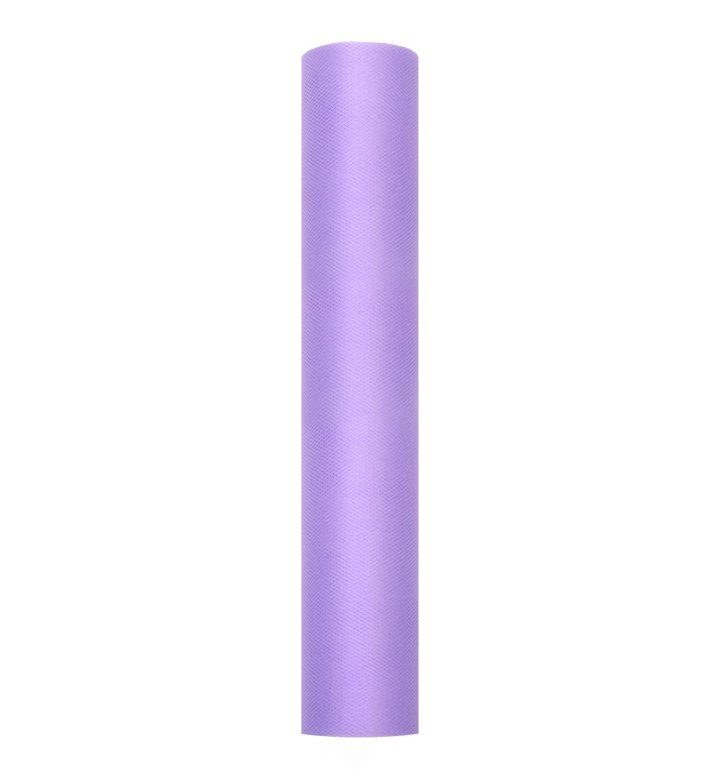 Egyszínű lila tüll - 0,3 m