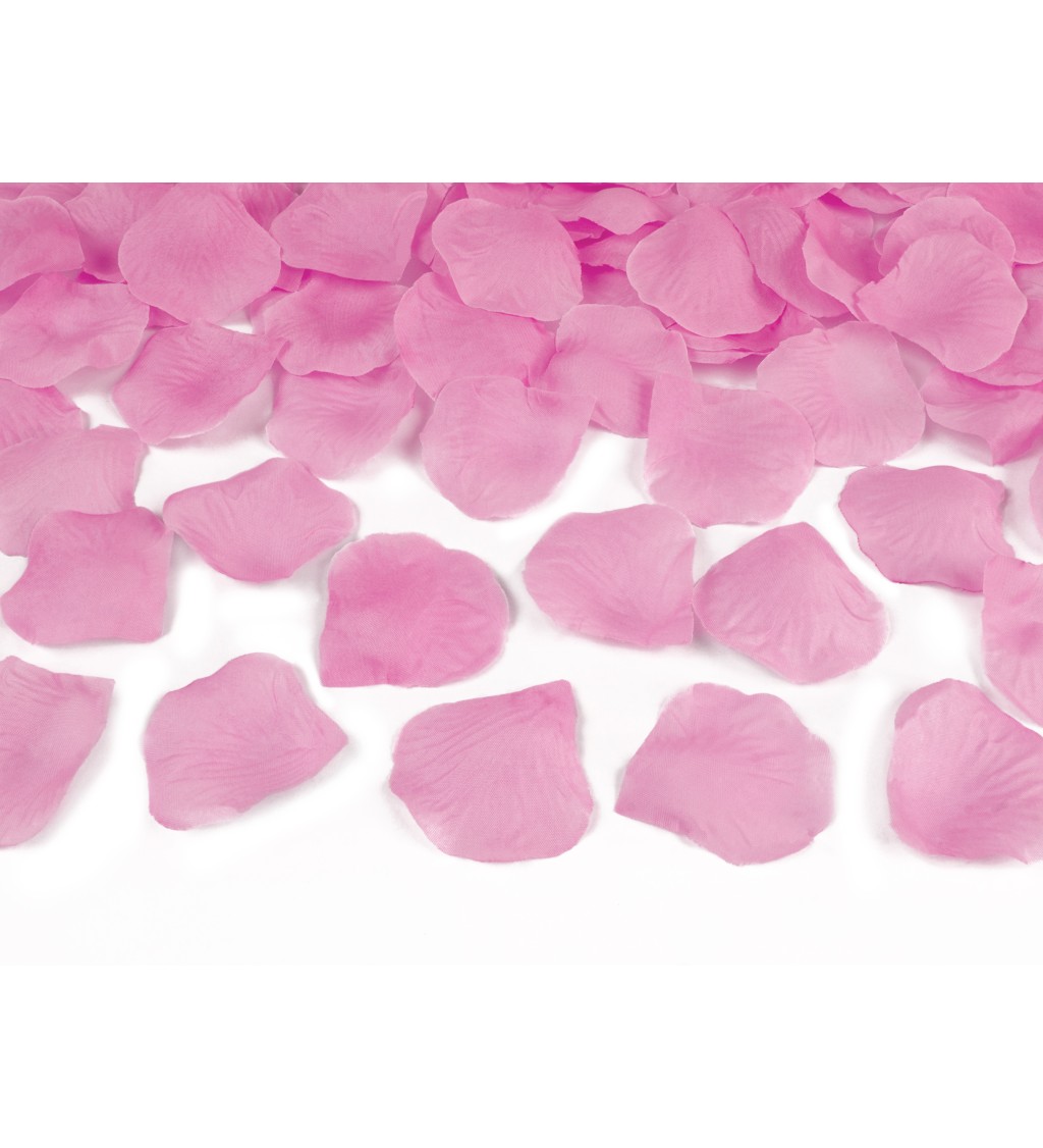 Lövő konfetti - rózsaszín szirmok, 40 cm