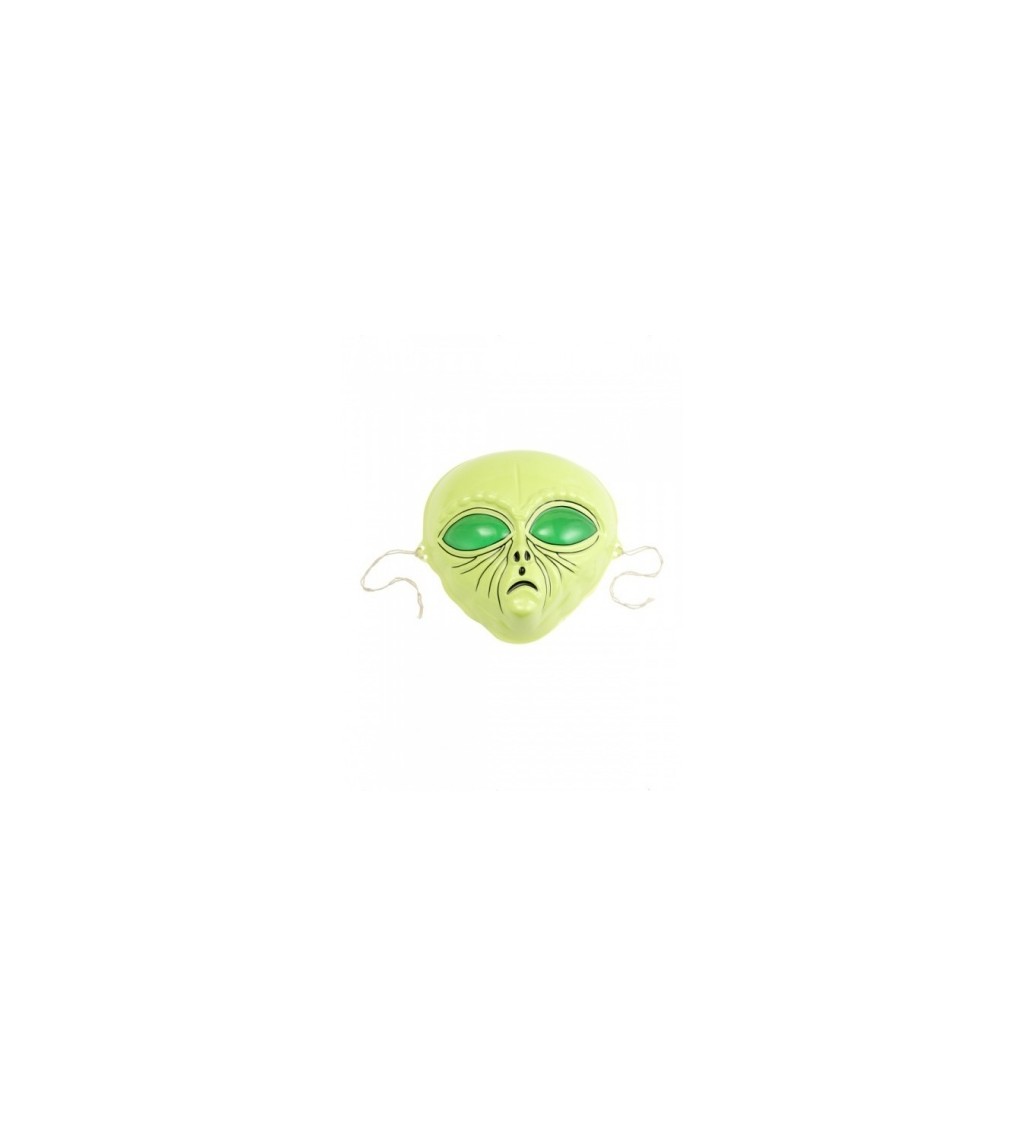 Álarc - Földönkívüli zöld