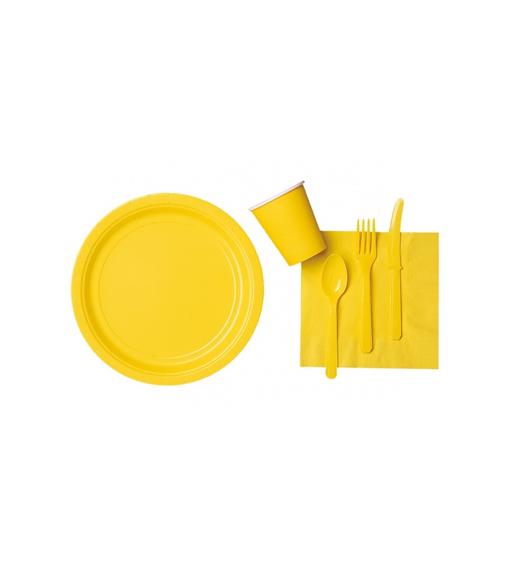 Asztalterítő - Sárga színű