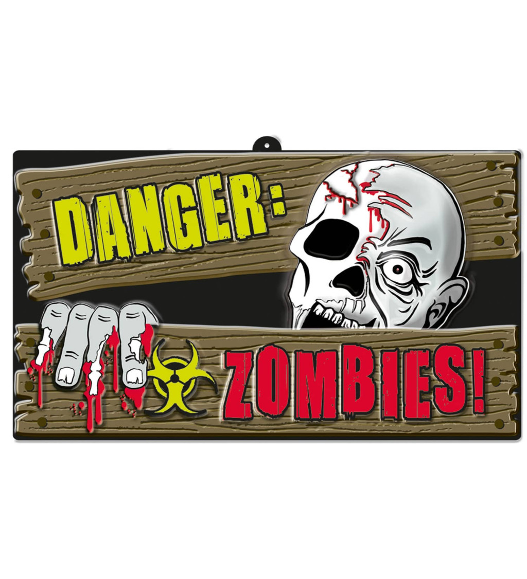 Veszély: zombik jele