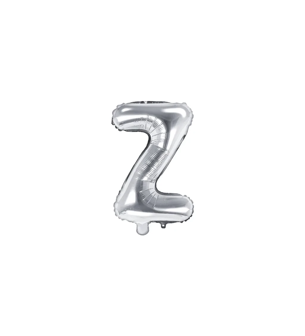 Fóliás ezüst léggömb – Z betű