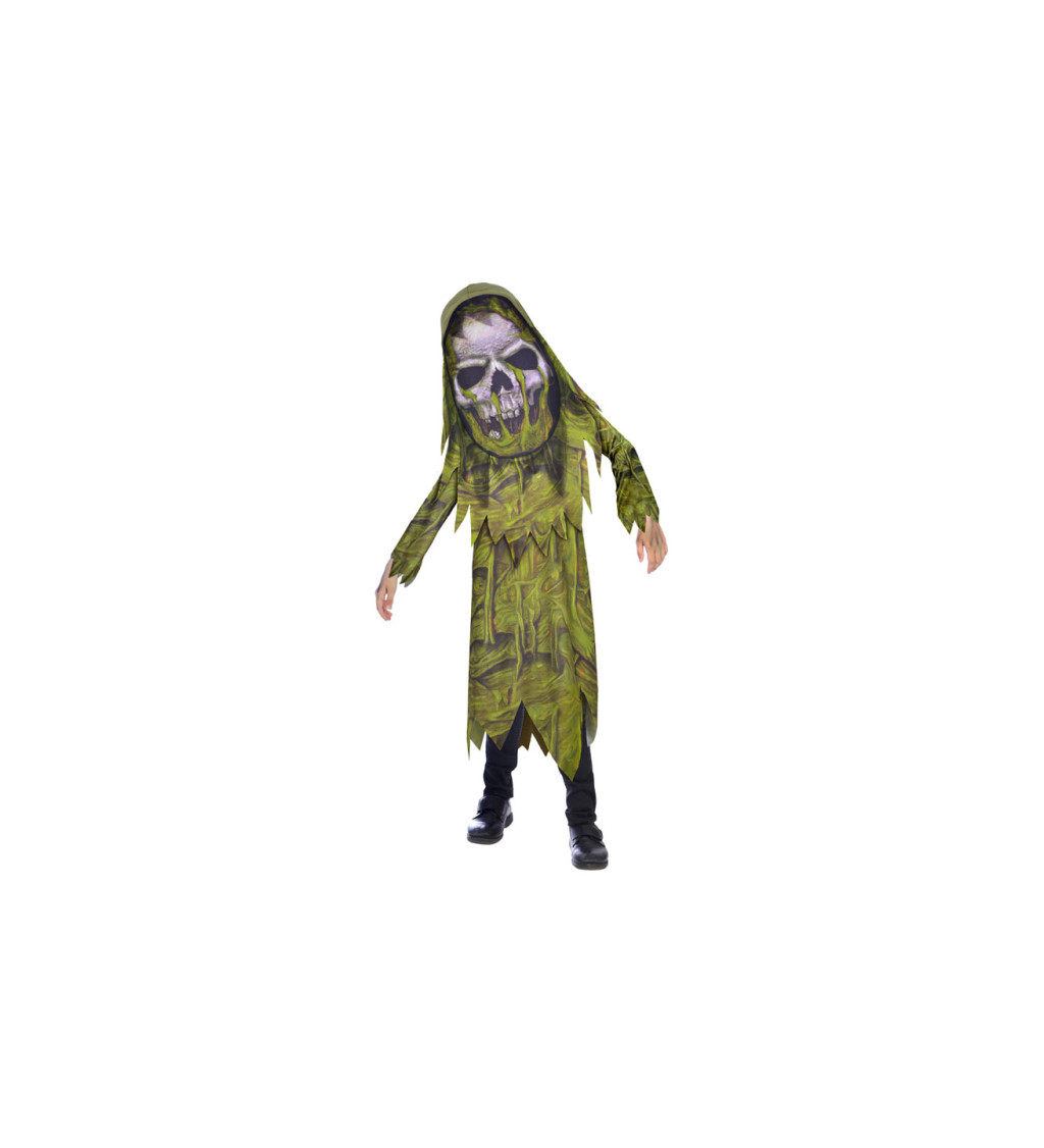 Gyermek zöld zombi jelmez