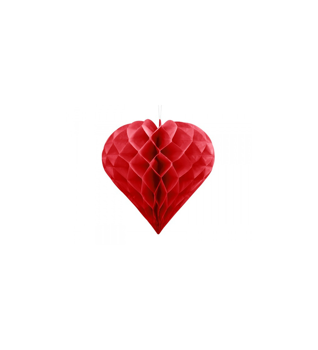 Piros dekoratív szív